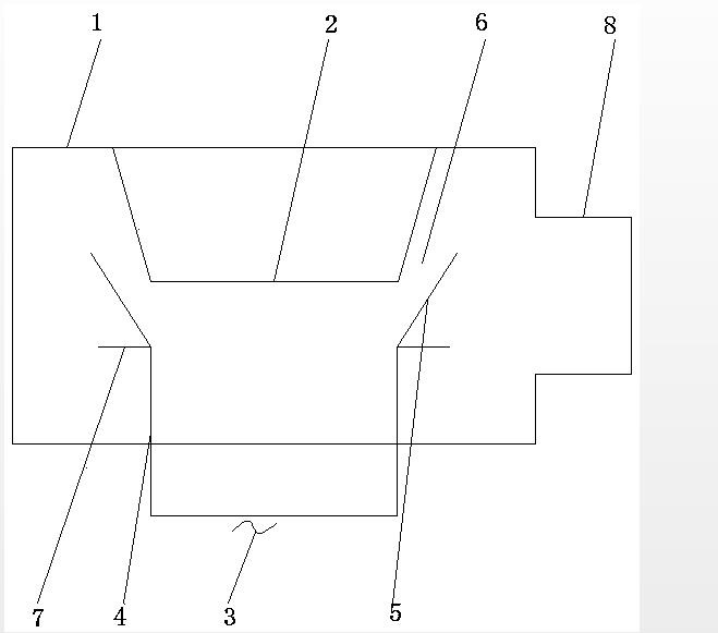 染色機的流量調(diào)節(jié)噴嘴結(jié)構(gòu)圖