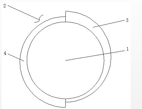 染色機(jī)用防滑提布輪結(jié)構(gòu)圖